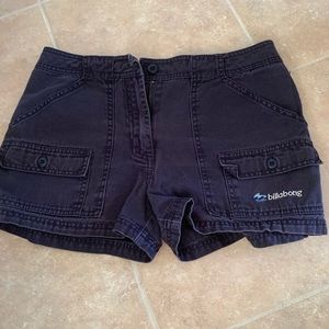 Billabong cargo shorts navy size 7